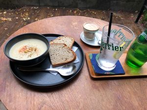  at Vermillion - cafe. in Kyoto