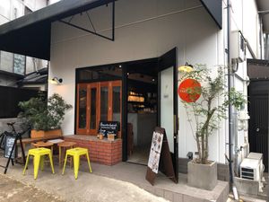  at Vermillion - cafe. in Kyoto