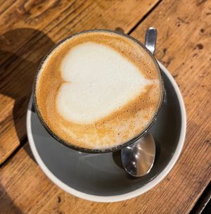 Soy Latte  at Vermillion - cafe. in Kyoto