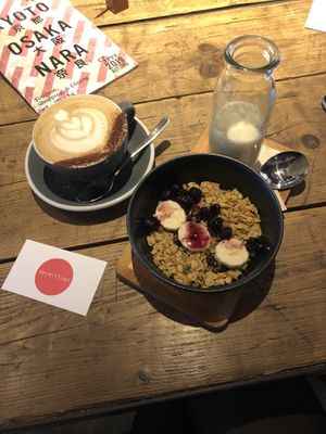 Granola at Vermillion - cafe. in Kyoto