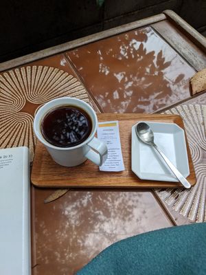 Coffee at Vermillion - cafe. in Kyoto