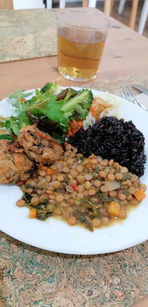 Main dish. at Gomásio in Guimaraes