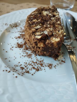 Dessert at Gomásio in Guimaraes