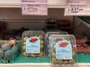 Kiwi berries at Other Avenues in San Francisco
