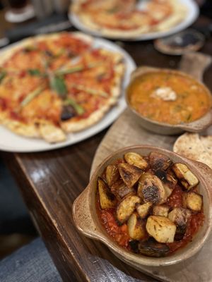 Tapas and pizza  at The Square Orange in Keswick