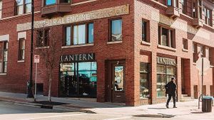 Lantern Coffee Bar and Lounge - Exterior - Taken from Google at Lantern Coffee Bar and Lounge in Grand Rapids