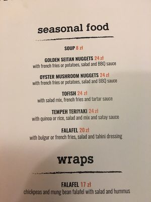 Something for all tastes at no bones in Krakow