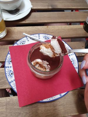 Best tiramisu ever!!!!! at no bones in Krakow