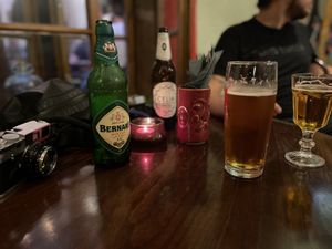 Beer at no bones in Krakow