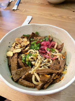 Udon at no bones in Krakow