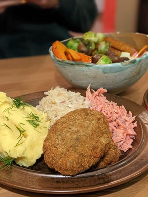 Kotlet mielony at no bones in Krakow