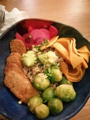 Seasonal bowl at no bones in Krakow