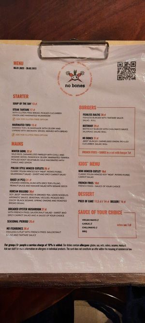  at no bones in Krakow