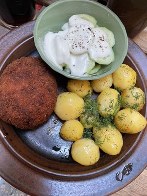 Polish dish  at no bones in Krakow