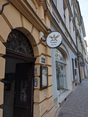 no bones at no bones in Krakow