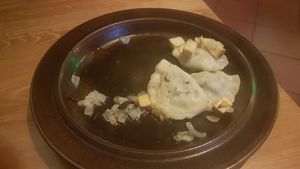 Perogi at no bones in Krakow