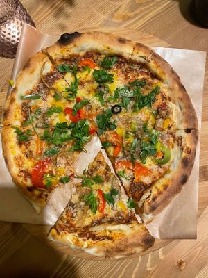 Pizza - but no longer in the menu  at no bones in Krakow