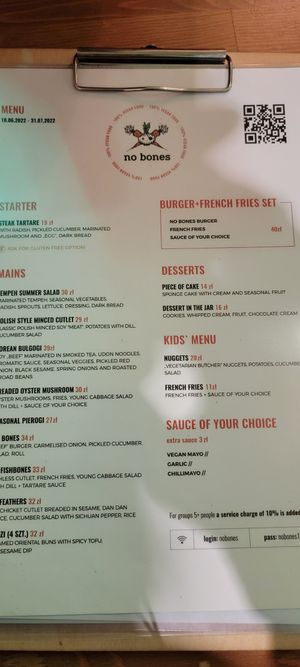  at no bones in Krakow