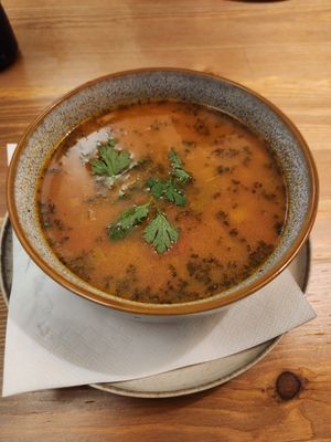Goulash at no bones in Krakow