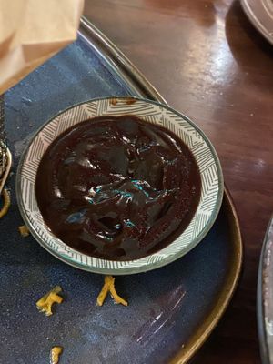 BBQ sauce   at no bones in Krakow