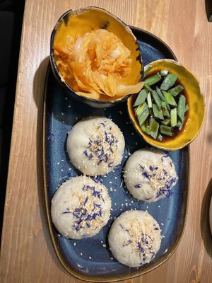 Baozi  at no bones in Krakow