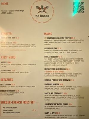   at no bones in Krakow