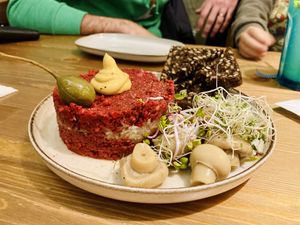 Tartar  at no bones in Krakow