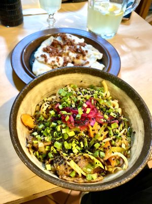 Vegan bulgogi  at no bones in Krakow