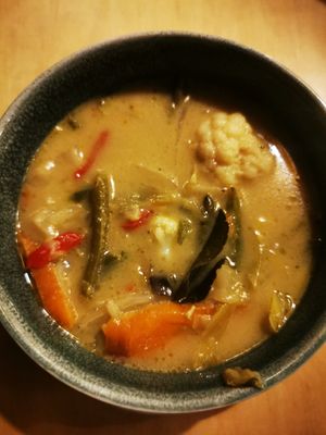 Soup of the day - curry at no bones in Krakow