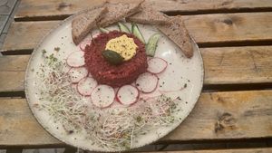 Tatar ! Must try!   at no bones in Krakow