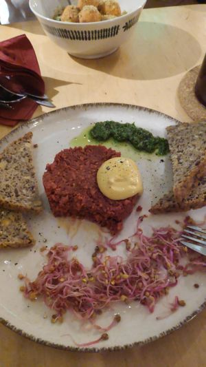 Steak Tartar at no bones in Krakow