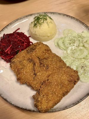 Polish Pork Chop (Schabowy)  at no bones in Krakow