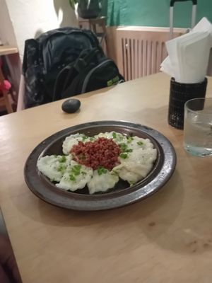 Pierogi at no bones in Krakow