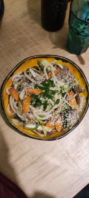 Yaki Udon at no bones in Krakow