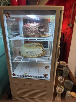 Cakes  at no bones in Krakow