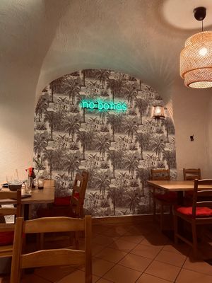 Indoor at no bones in Krakow