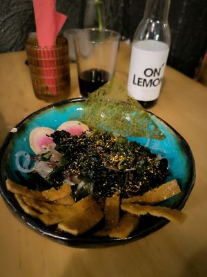 Ensalada super buena!!! at no bones in Krakow