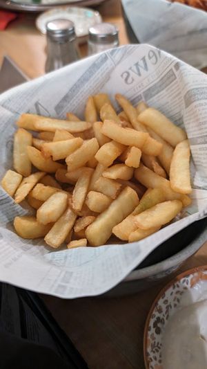 Fries at no bones in Krakow