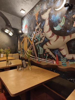 Interior at no bones in Krakow