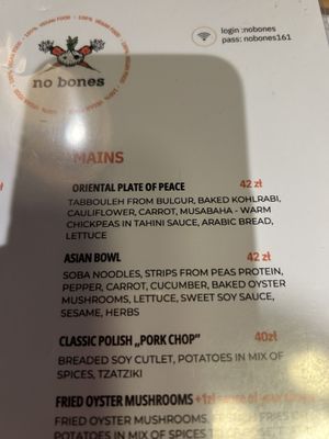   at no bones in Krakow