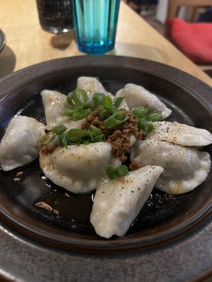Vegan pierogis in Poland! 👍  at no bones in Krakow