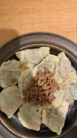 Vegan Pirogi   at no bones in Krakow