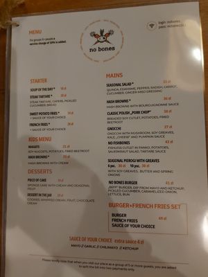  at no bones in Krakow