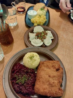 Mains at no bones in Krakow