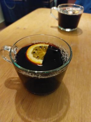 Mulled punch at no bones in Krakow