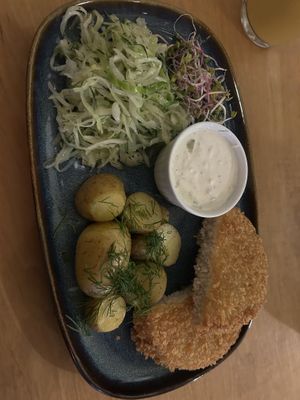 Nofishcakes   at no bones in Krakow