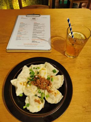 Pierogiiii at no bones in Krakow