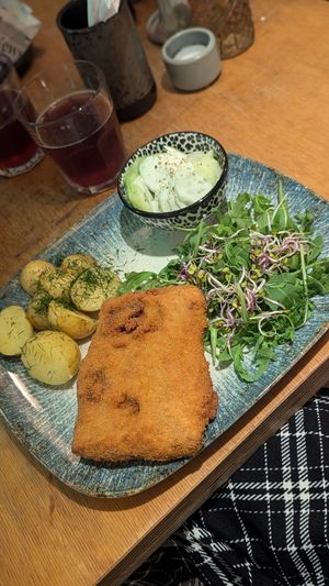 The "pork chop" was absolutely divine at no bones in Krakow