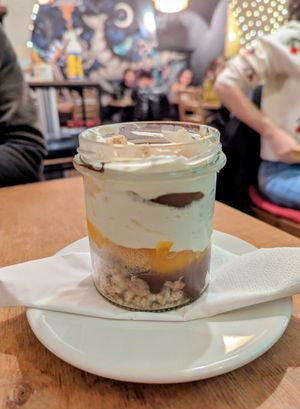 Dessert at no bones in Krakow