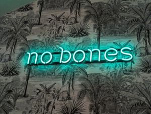 Inside at no bones in Krakow